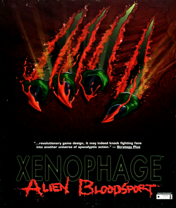 Xenophage - Alien Bloodsport box art