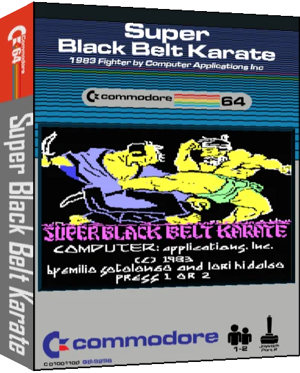 Super Black Belt Karate — box-3D (CUS)