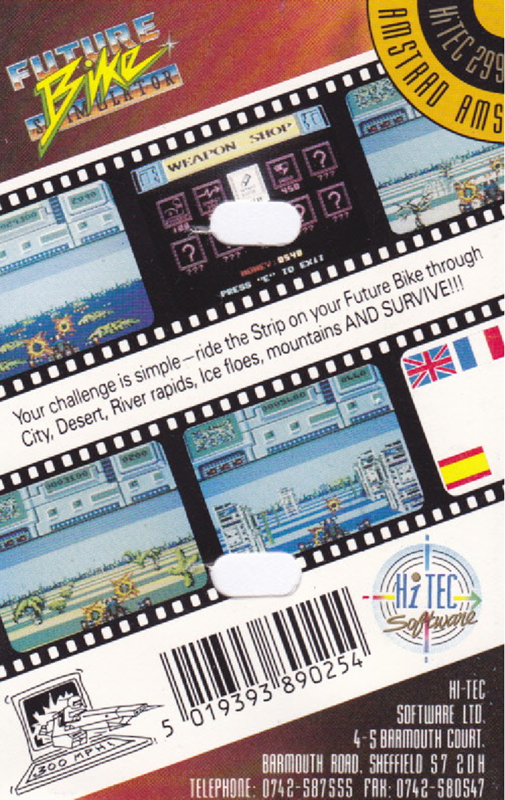 Future Bike Simulator — box-2D-back (EU)
