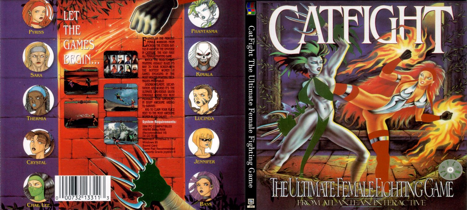CatFight: The Ultimate Female Fighting Game — box-texture (CUS)
