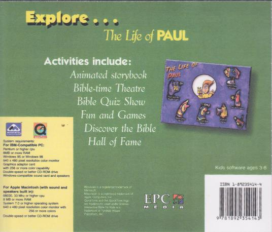 The Life Of Paul — box-2D-back (WOR)