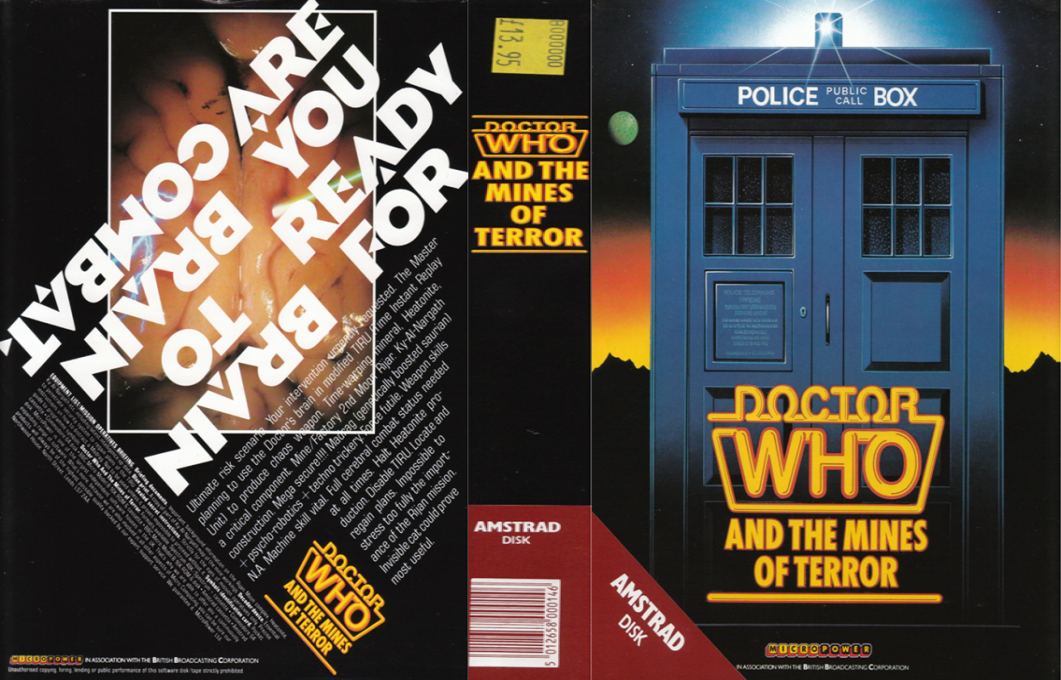 Doctor Who and the Mines of Terror — box-texture (EU)