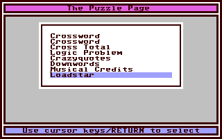 The Puzzle Page #067 — ss (WOR)