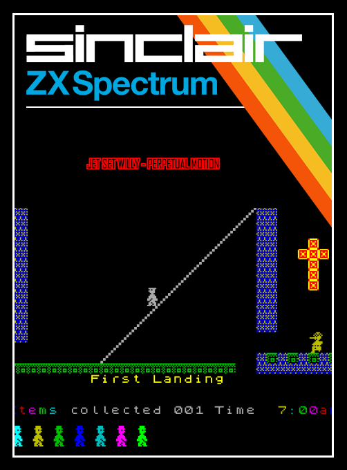 Jet Set Willy - Perpetual Motion box art