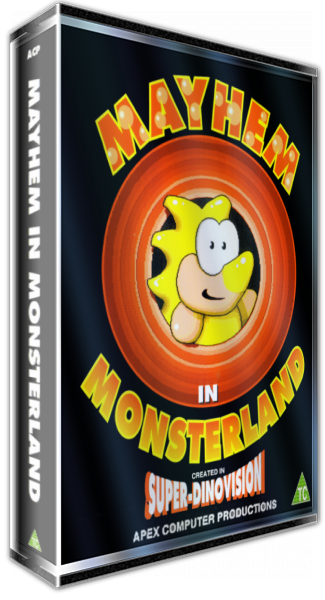Mayhem in Monsterland — box-3D (EU)