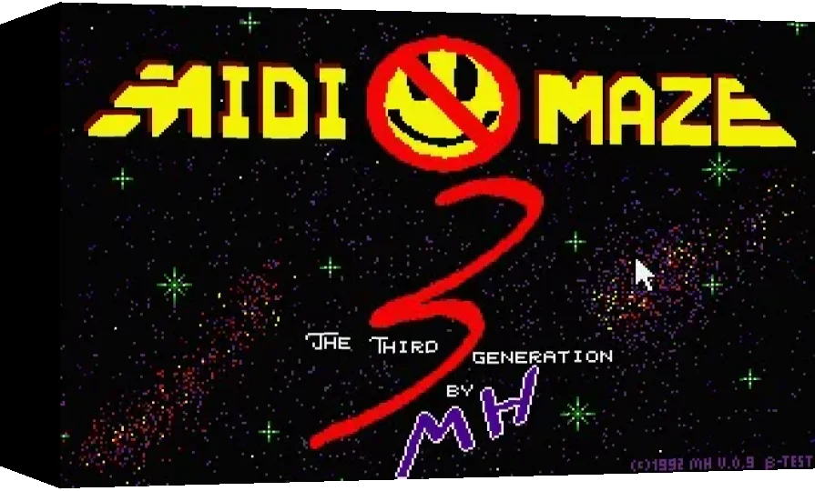 Midi Maze 3 - The Third Generation — box-3D (WOR)