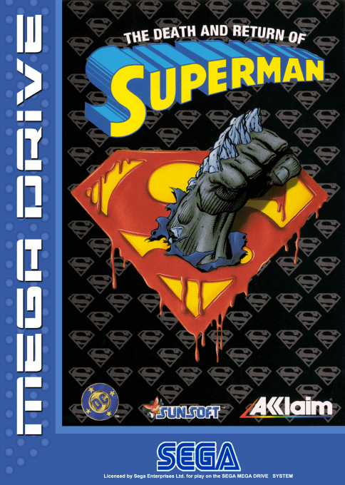 Death And Return Of Superman, The — box-2D (EU)