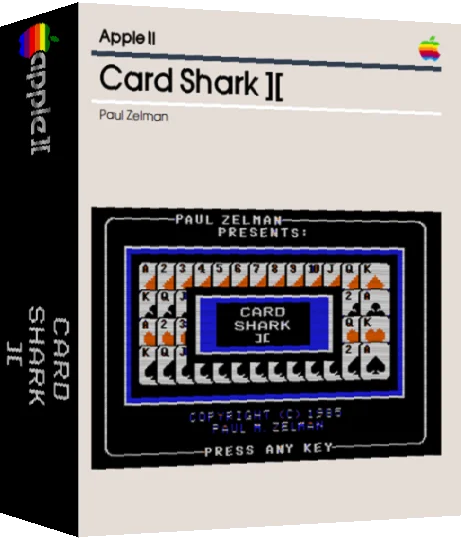 Card Shark II — box-3D (US)