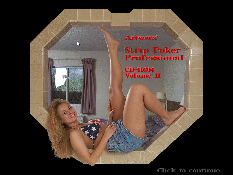 Strip Poker Professional Volume II box art
