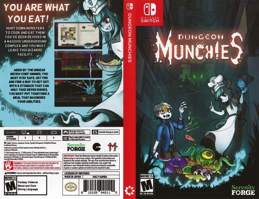 Dungeon Munchies — box-texture (US)