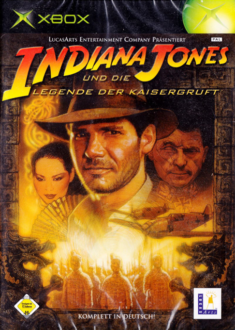 Indiana Jones and the Emperor's Tomb — box-2D (DE)