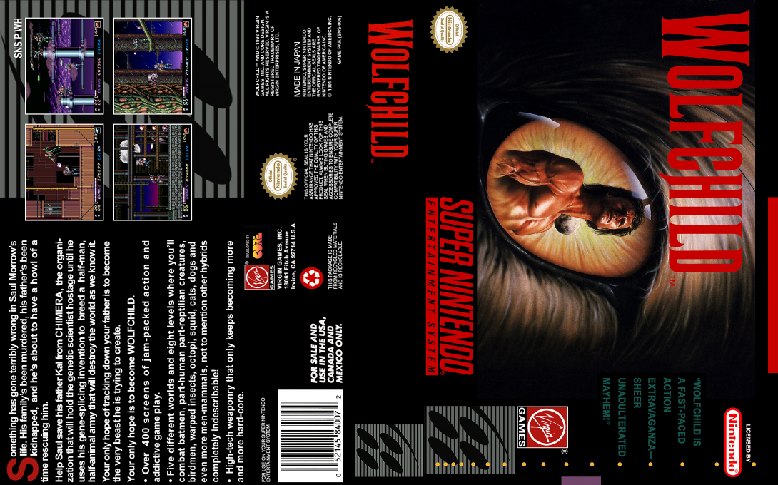 Wolfchild — box-texture (US)