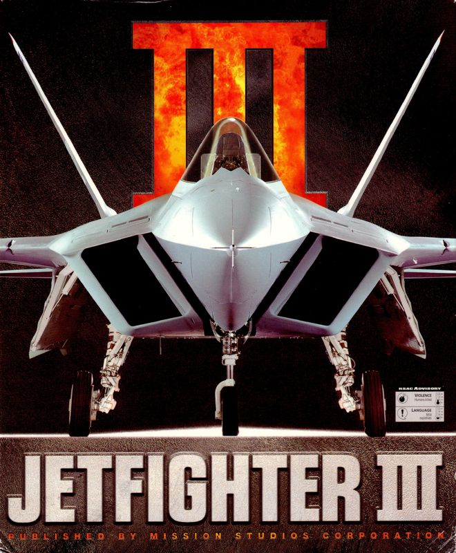 Jetfighter 3 Platinum box art