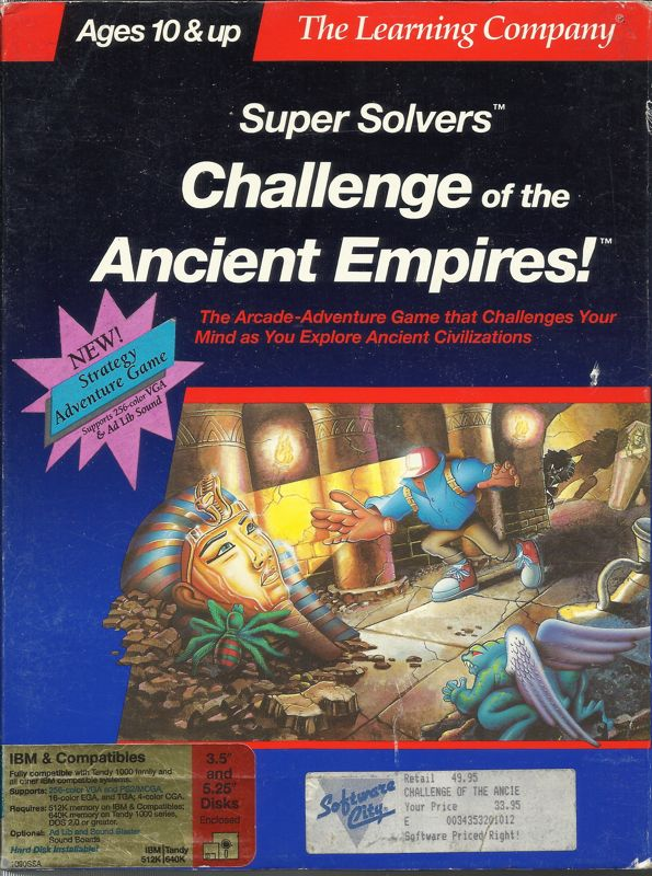 Super Solvers - Challenge of the Ancient Empires! box art