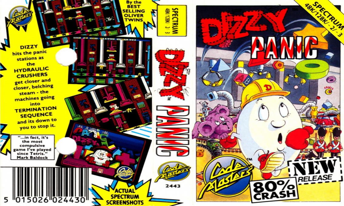 Panic Dizzy — box-texture (EU)