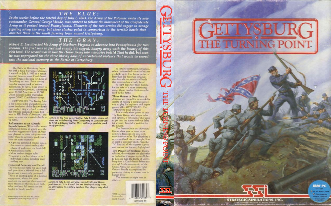 Gettysburg - The Turning Point — box-texture (US)