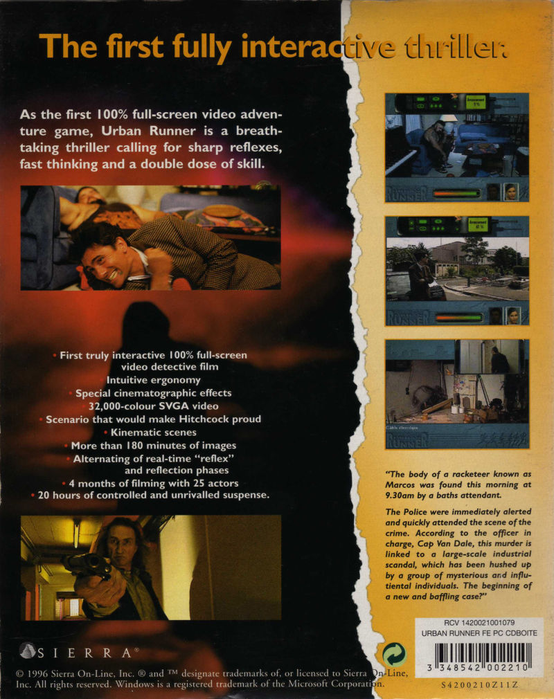 Urban Runner — box-2D-back (WOR)
