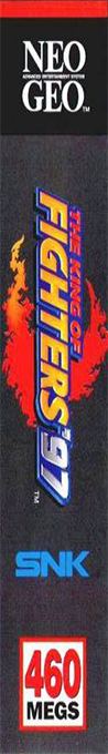 The King of Fighters '97 — box-2D-side (WOR)