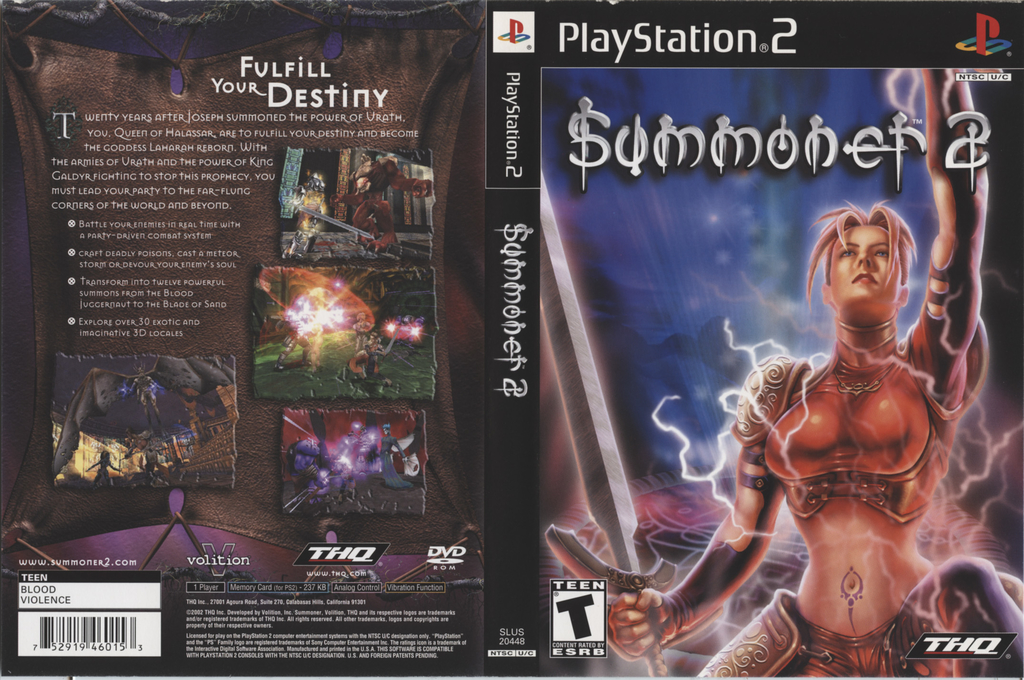 Summoner 2 — box-texture (US)