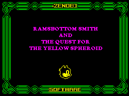 Ramsbottom Smith And The Quest For The Yellow Spheroid — sstitle (WOR)