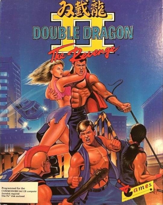 Double Dragon 2 - The Revenge box art