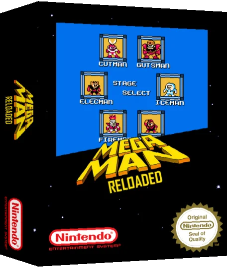 MegaMan : Reloaded — box-3D (SS)