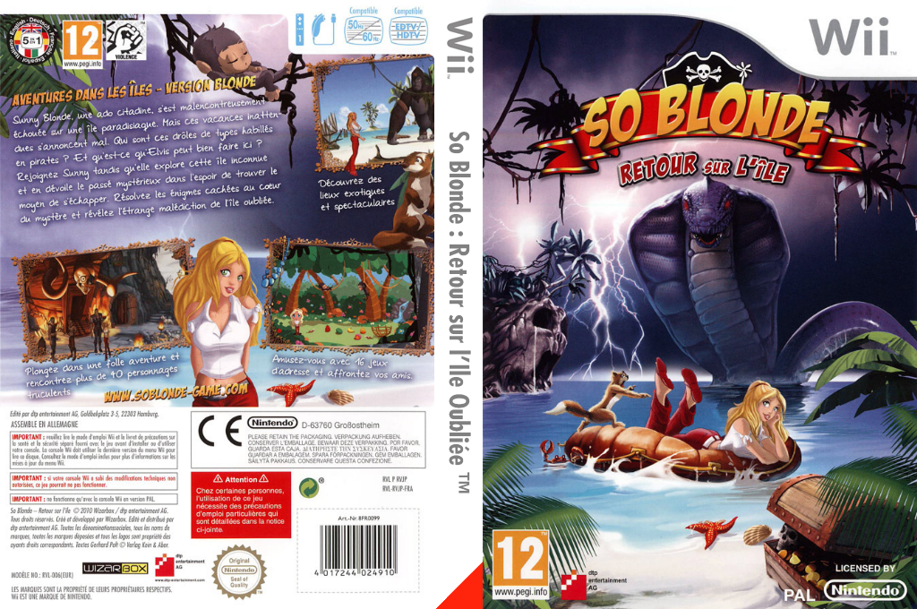 So Blonde - Retour Sur L'ile — box-texture (FR)