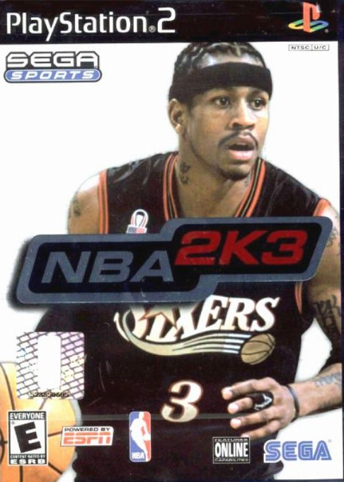 NBA 2K3 box art