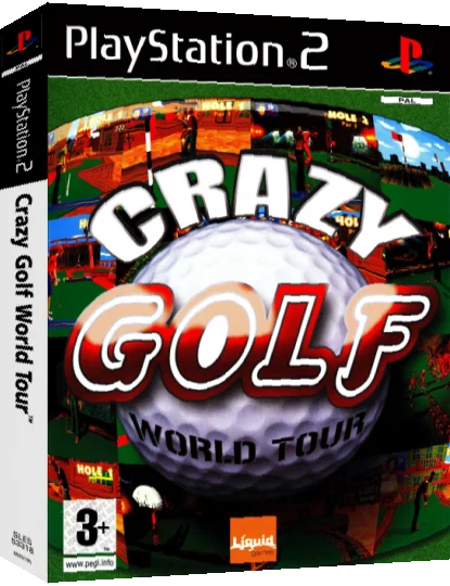 Crazy Golf - World Tour — box-3D (EU)