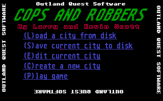 Cops And Robbers — sstitle (WOR)