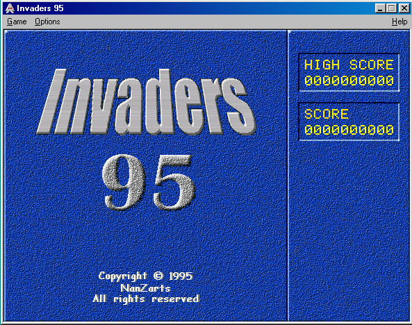 Invaders 95 box art