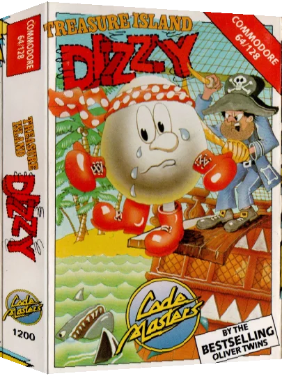 Treasure Island Dizzy — box-3D (EU)