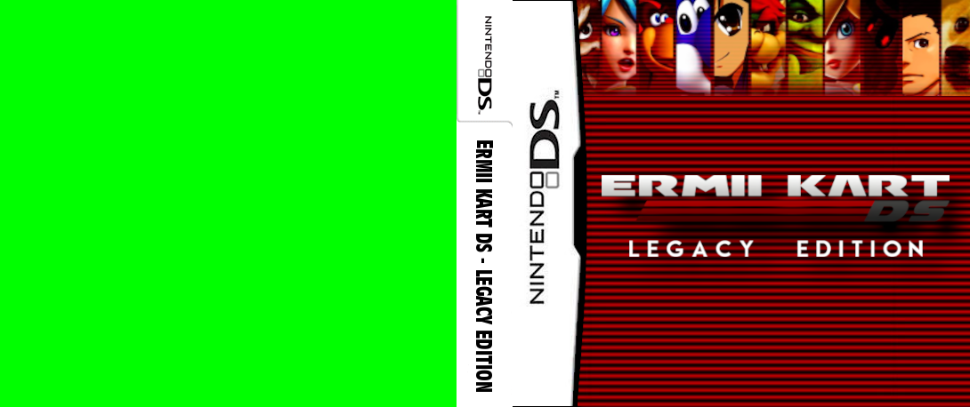 Ermii Kart DS - Legacy Edition — box-texture (WOR)