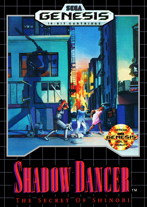 Shadow Dancer : The Secret of Shinobi box art