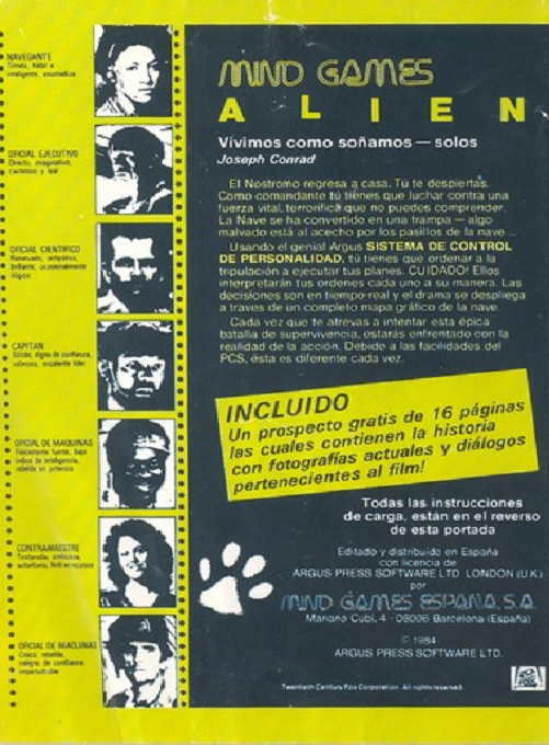 Alien — box-2D-back (SP)
