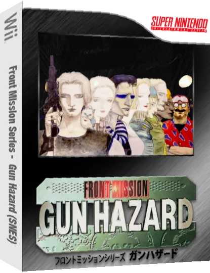 Front Mission Series : Gun Hazard — box-3D (JP)