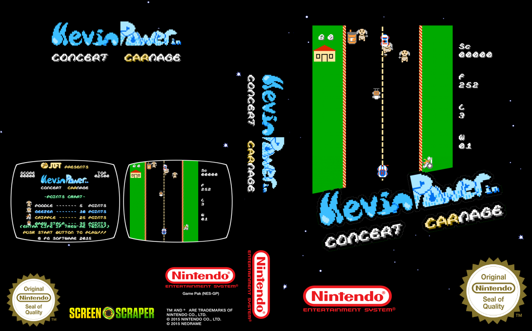 Kevin Power in Concert Carnage — box-texture (SS)