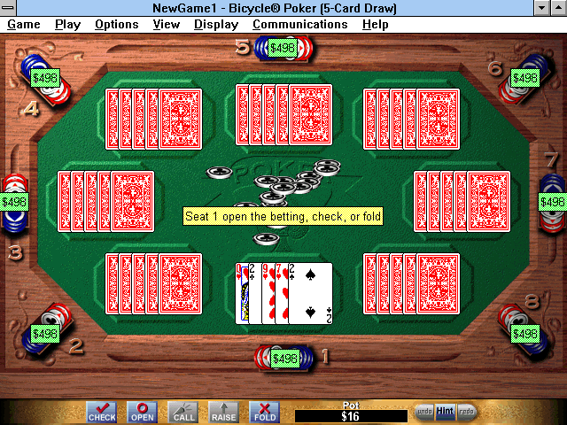 Bicycle Poker — ss (WOR)