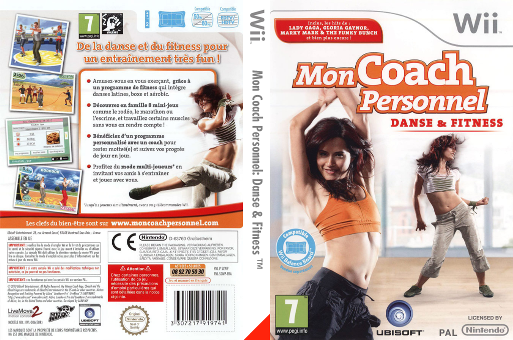 My Body Coach 2 - Fitness & Dance — box-texture (FR)
