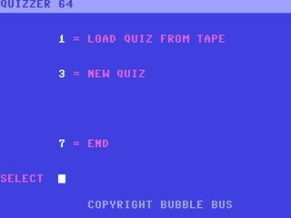 Quizzer 64 — ss (WOR)