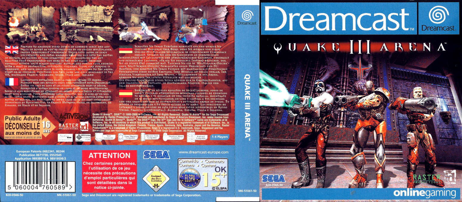 Quake III - Arena — box-texture (EU)