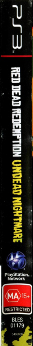 Red Dead Redemption - Undead Nightmare — box-2D-side (AU)