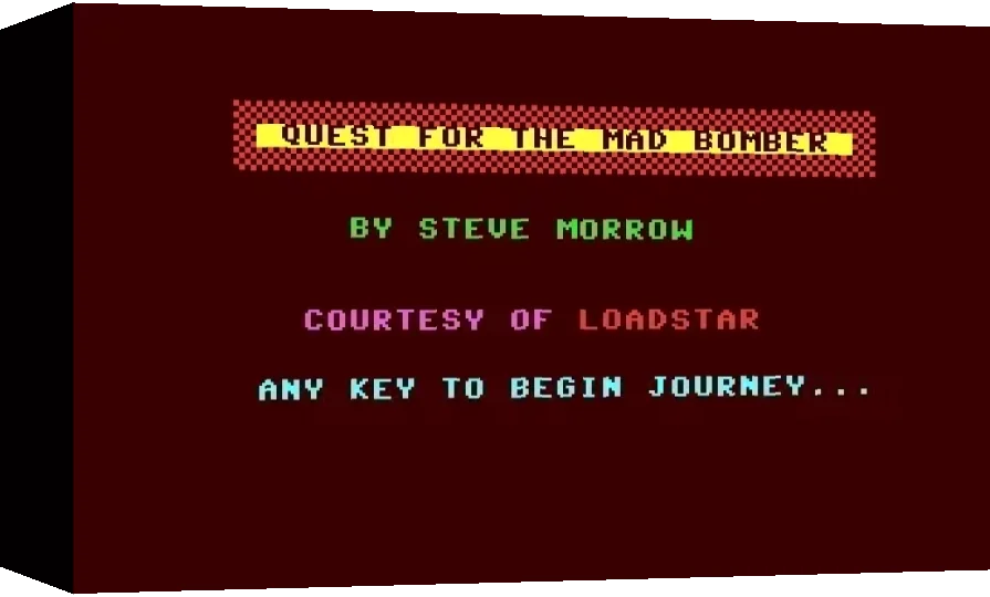 Quest for the Mad Bomber — box-3D (WOR)