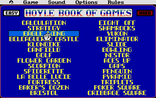 Hoyle's Book Of Games - Volume 2 - Solitaire — sstitle (WOR)