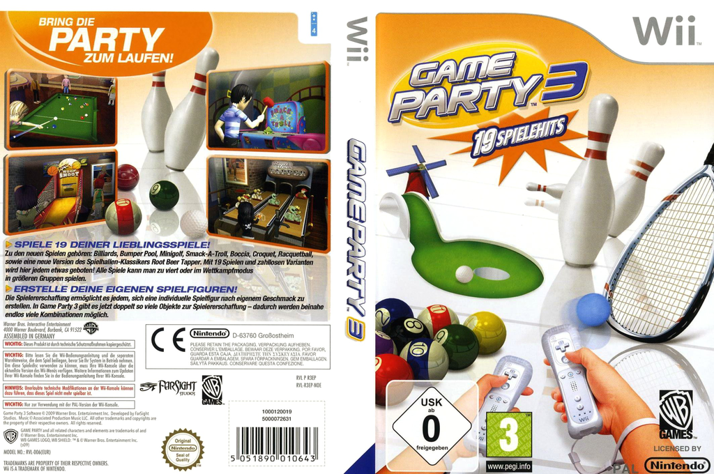 Game Party 3 — box-texture (DE)