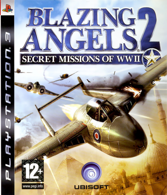 Blazing Angels 2 - Secret Missions of WWII — box-2D (EU)