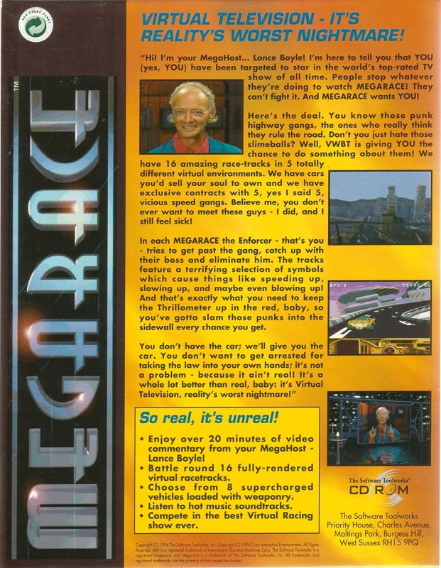 MegaRace — box-2D-back (EU)