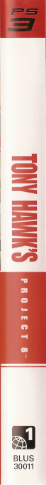 Tony Hawk's Project 8 — box-2D-side (US)