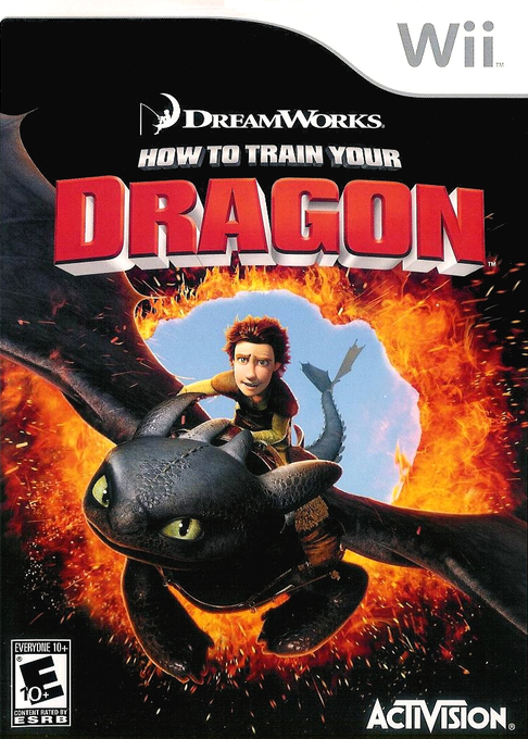 DreamWorks How to Train Your Dragon box art