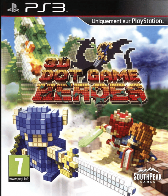 3D Dot Game Heroes — box-2D (FR)